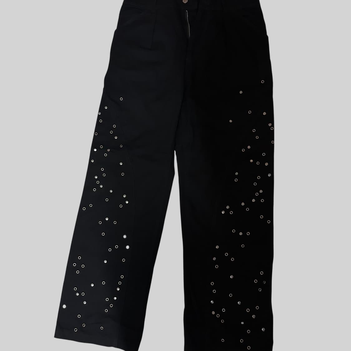 앤더슨벨 x 자라 릴렉스드 핏 스터디드 팬츠 32 상품이미지1