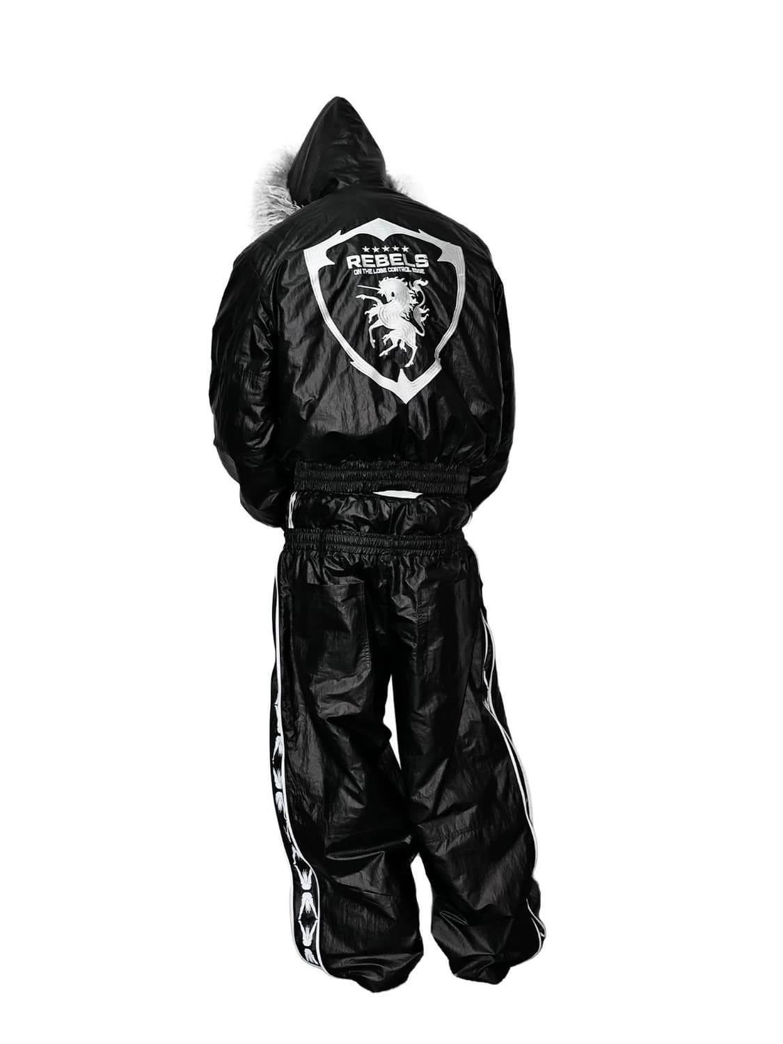 Blackguard Fur Hood Bomber 상품이미지4