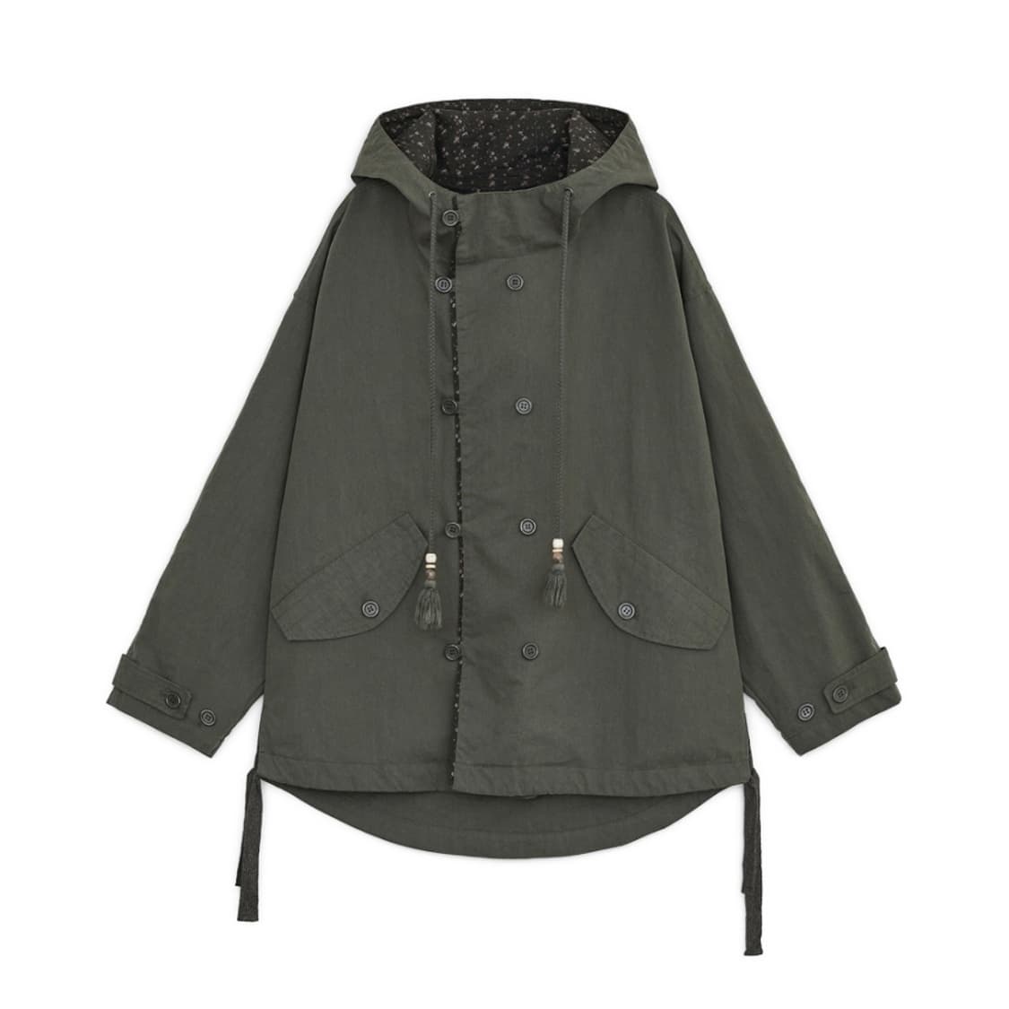 (새상품) 허그유어스킨 워시드 필드 자켓 카키 상품이미지1