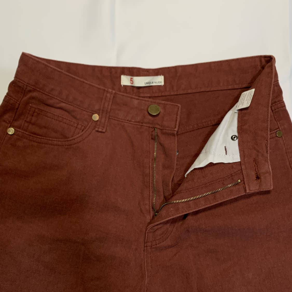 [28/새제품] 모스 에디션 디스트레스드 와이드 팬츠 상품이미지4