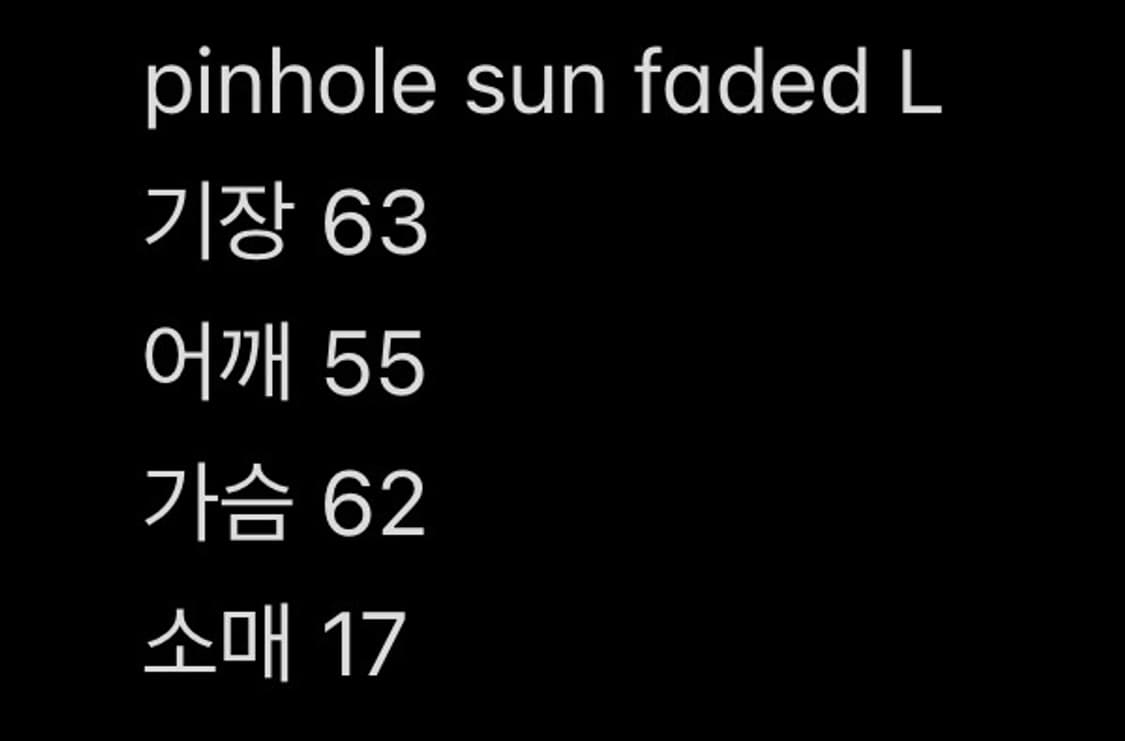 [구형] 아킴보 클럽 선 페이디드 블랙 체인피커 티셔츠 L 상품이미지4