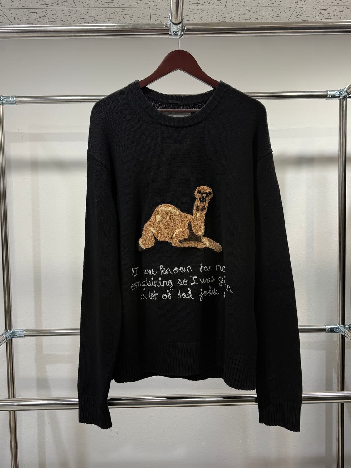 Bode — Chenille Camel Sweater 상품이미지1