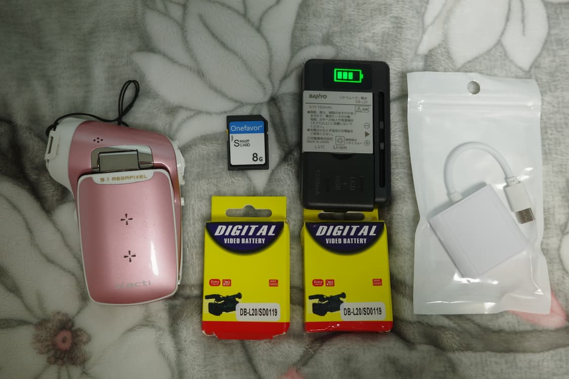 산요 작티 Sanyo Xacti CG9 핑크 캠코더 디카 상품이미지6