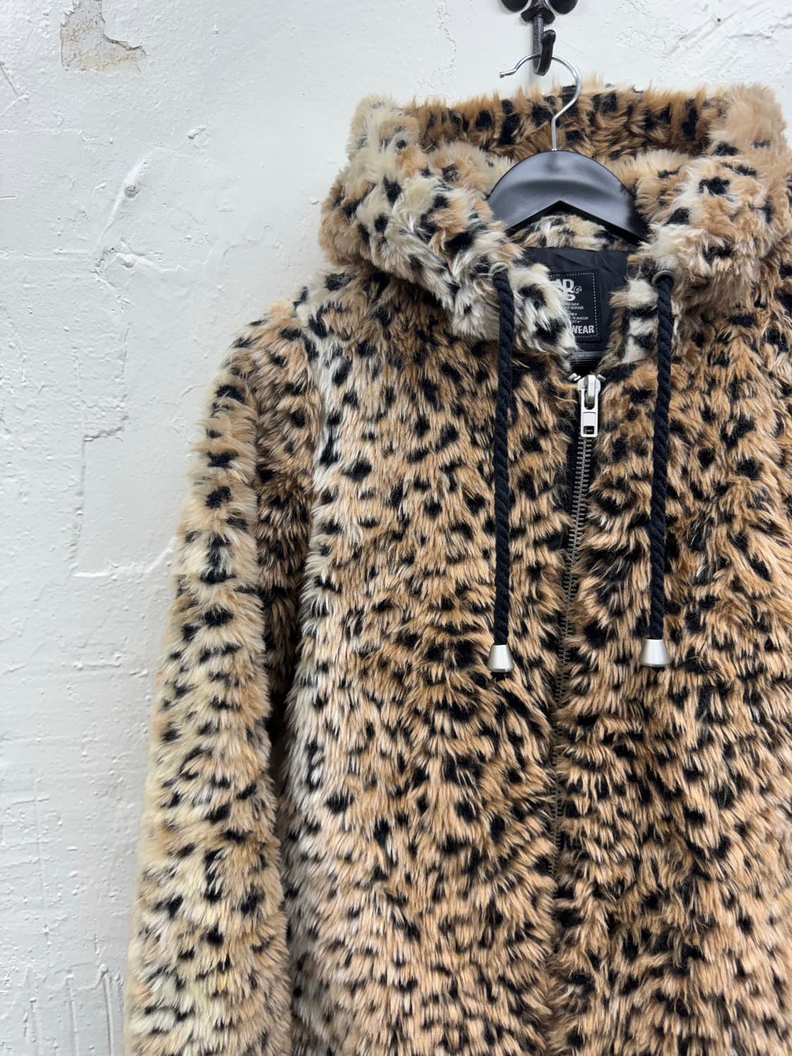 Glad news leopard fur fleece 상품이미지3