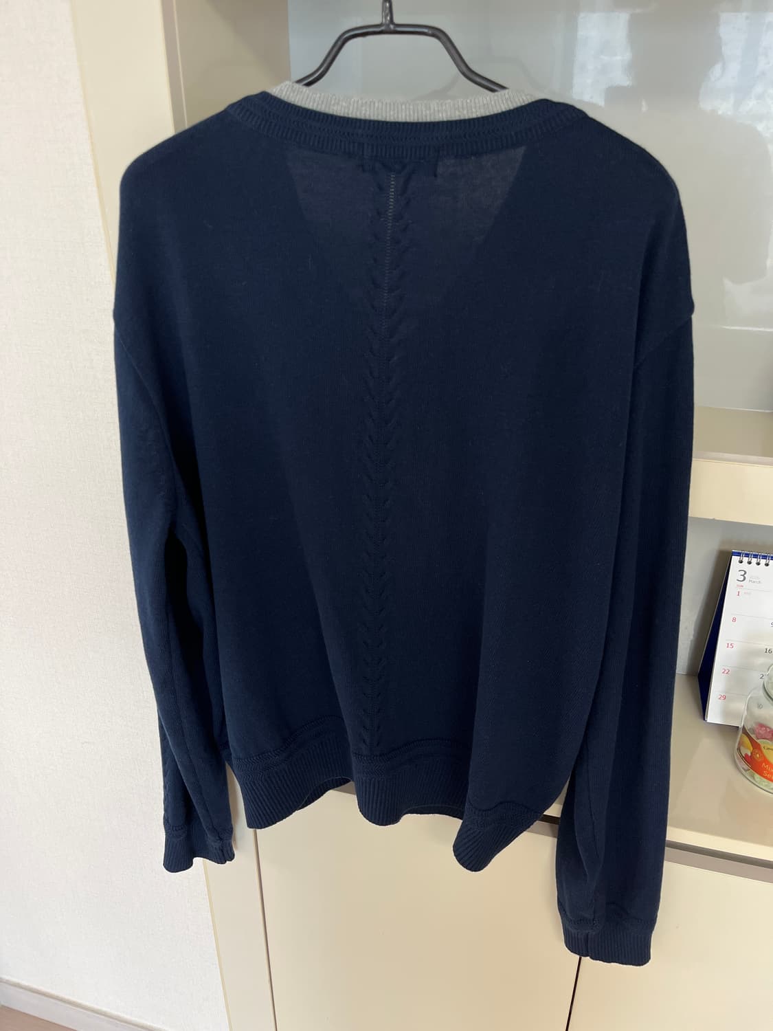 [M] 디앤에스알 dnsr 브이넥 레이어드 니트 상품이미지3