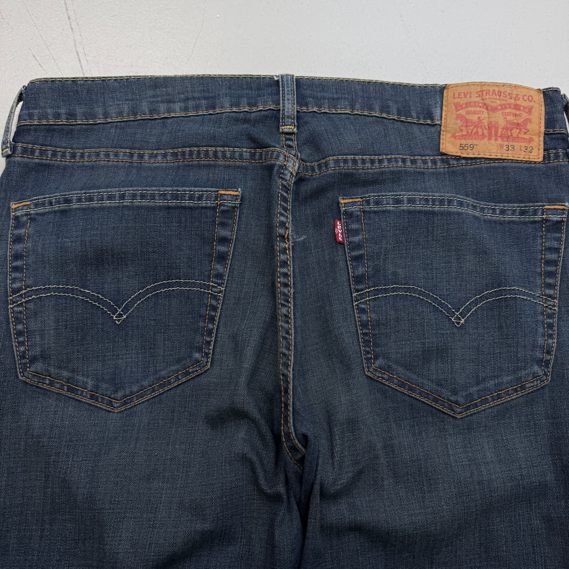 리바이스 559 새깅 워싱 스케이터 와이드 데님팬츠 상품이미지5