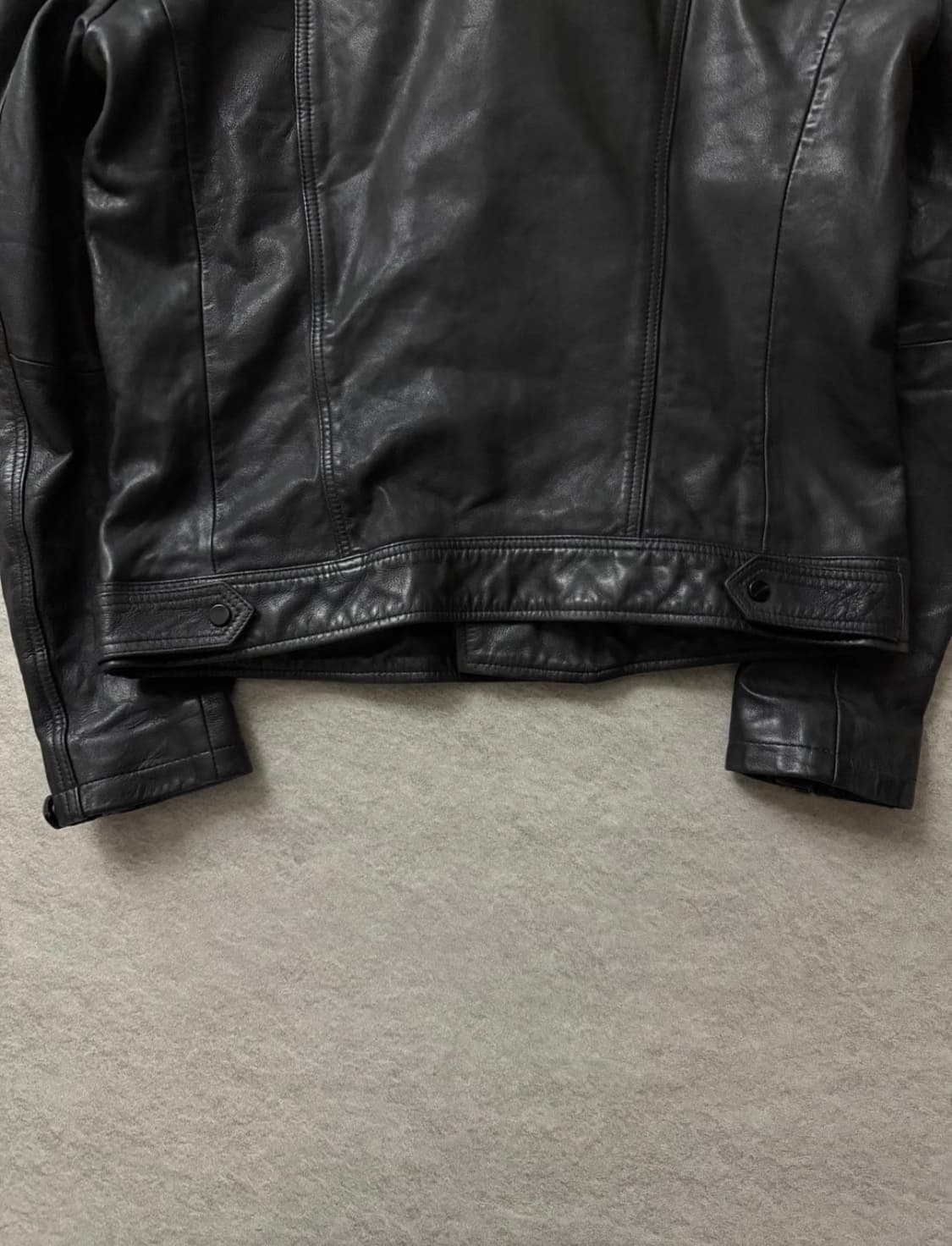 올세인츠콘로이바이커레더자켓 상품이미지7