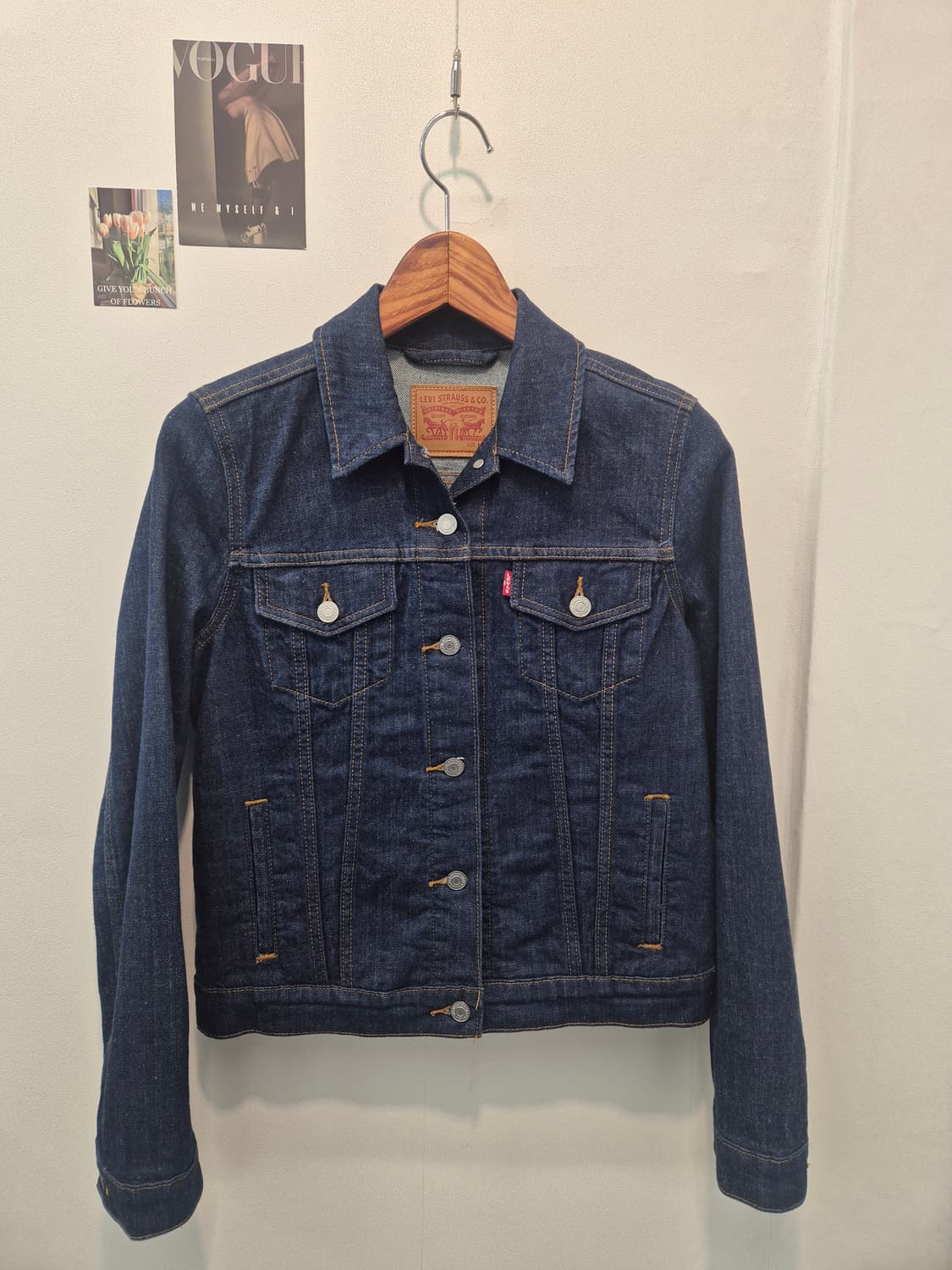 리바이스 여성 청자켓 M
 상품이미지1