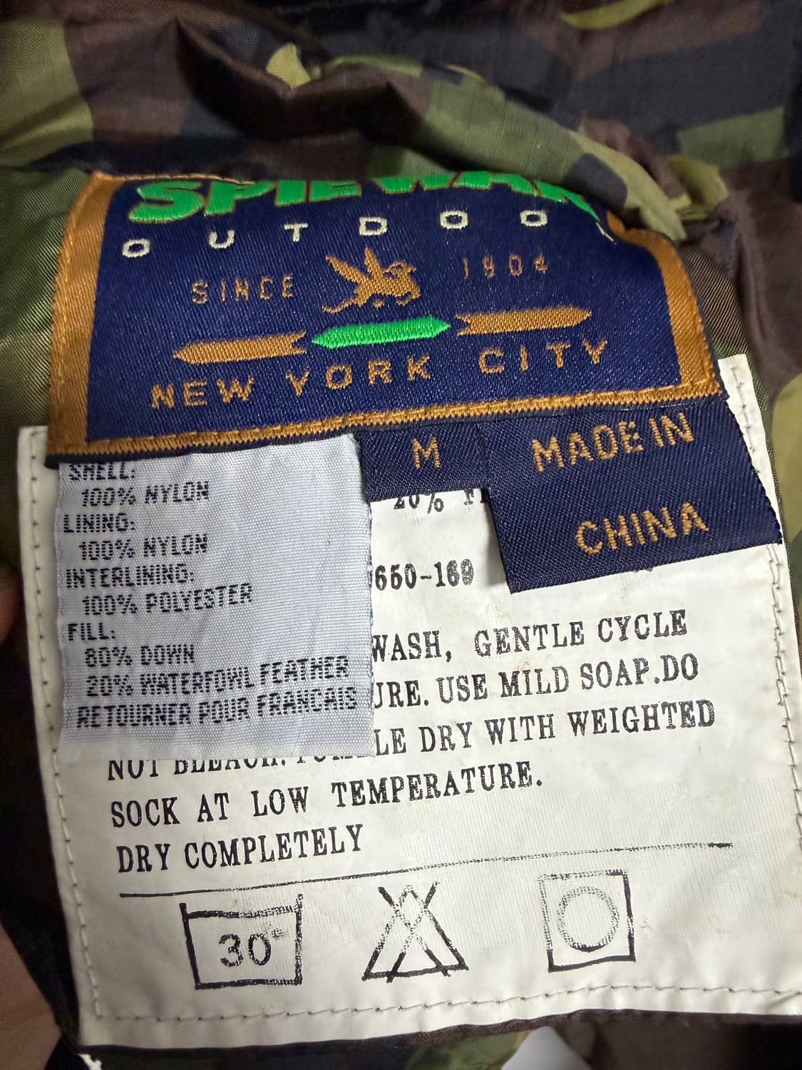 스파이왁 다운 베스트 상품이미지3