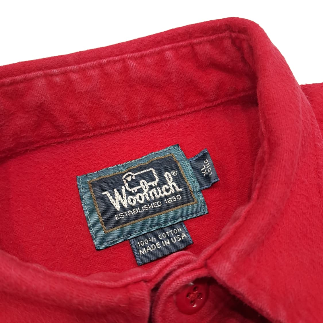 CN922 XL 울리치 USA 레드 플란넬 긴팔 셔츠 남방 상품이미지4