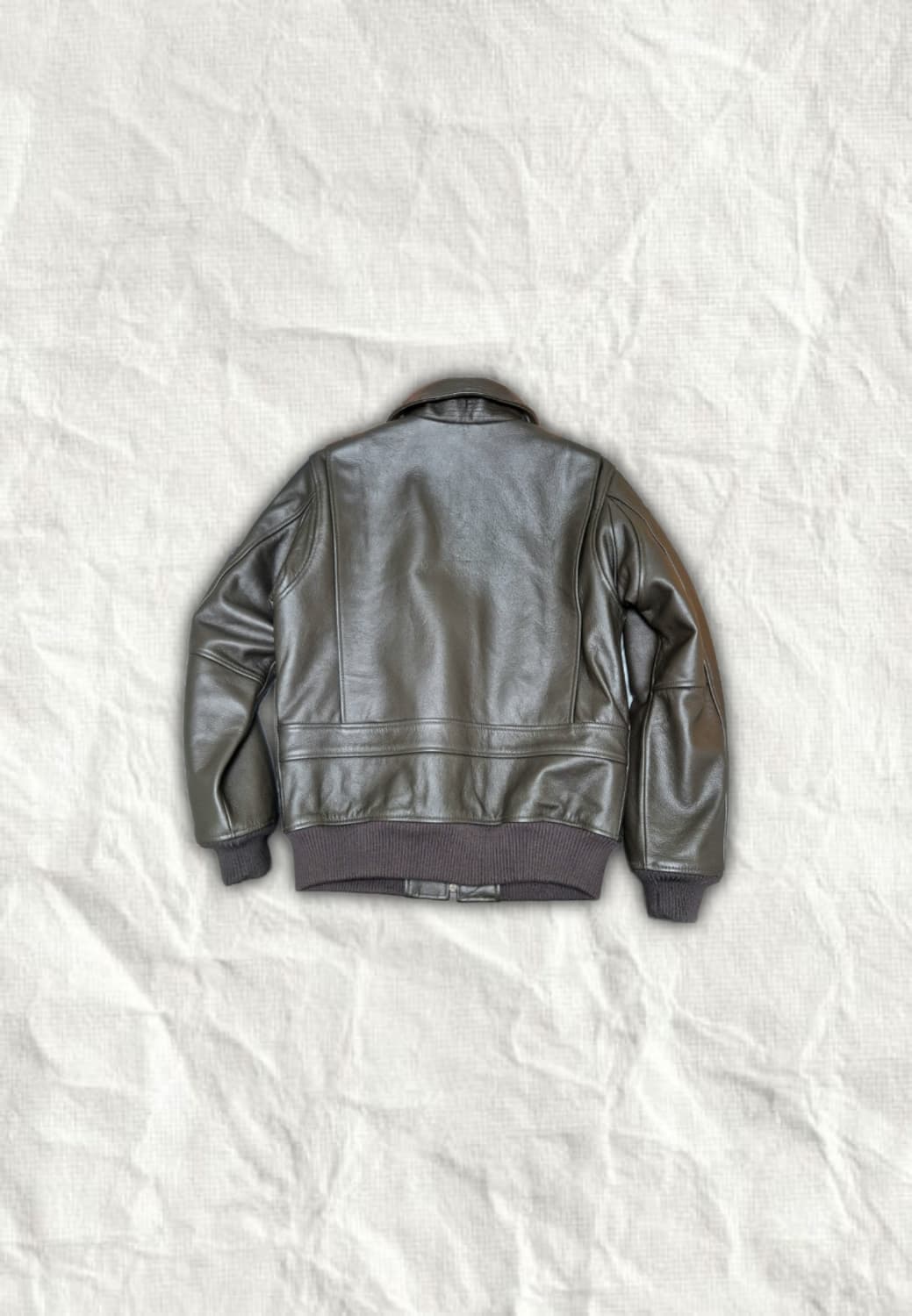 미 공굿 소가죽 레더자켓 상품이미지2