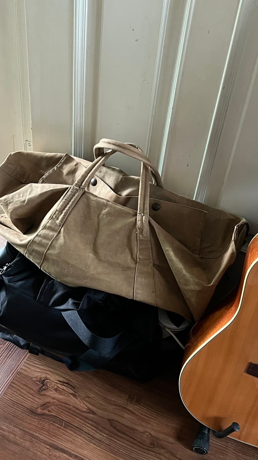 1940s ww2 canvas bag 상품이미지1