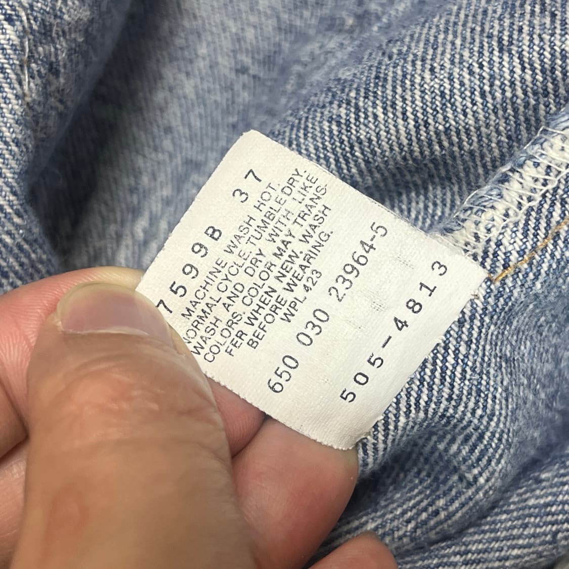 90s USA levis 리바이스505 [34] 상품이미지7