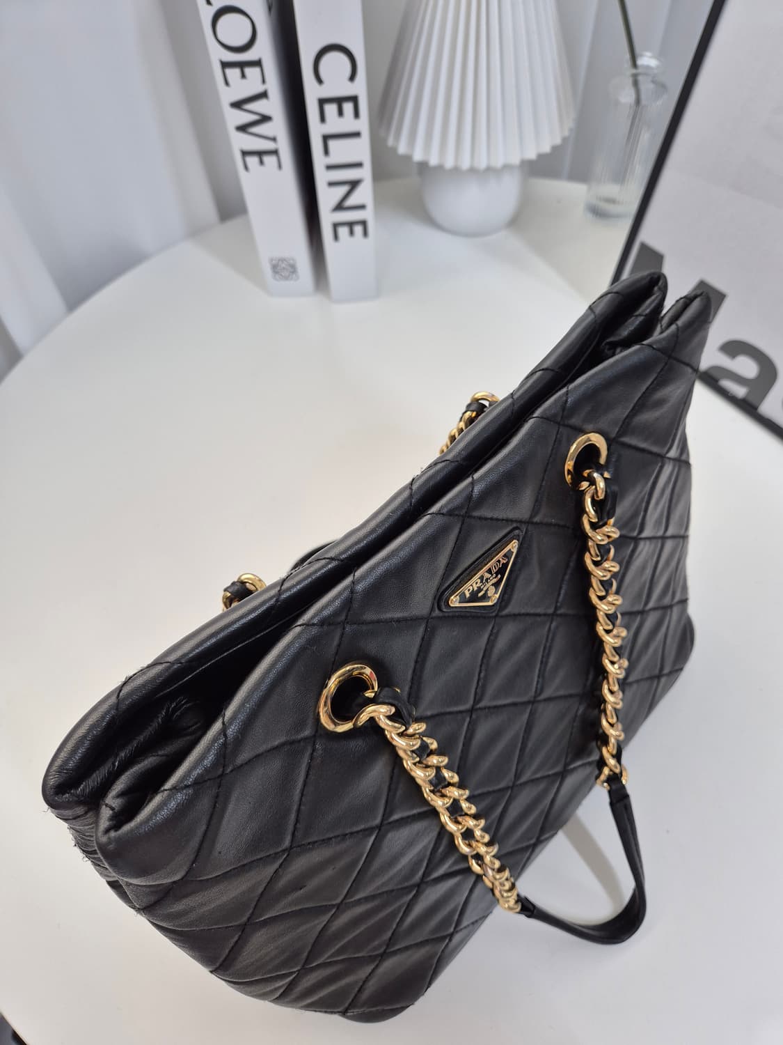 프라다 퀄팅 토트백 상품이미지6