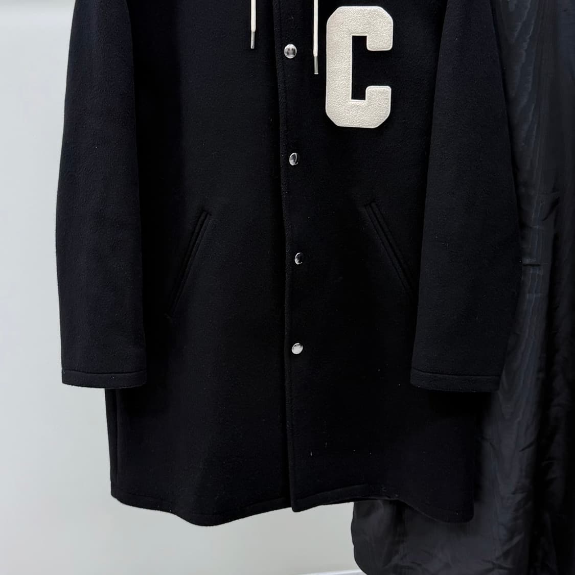 [S+급/52] 셀린느 더블 페이스 울 코트 테디 자켓 상품이미지3