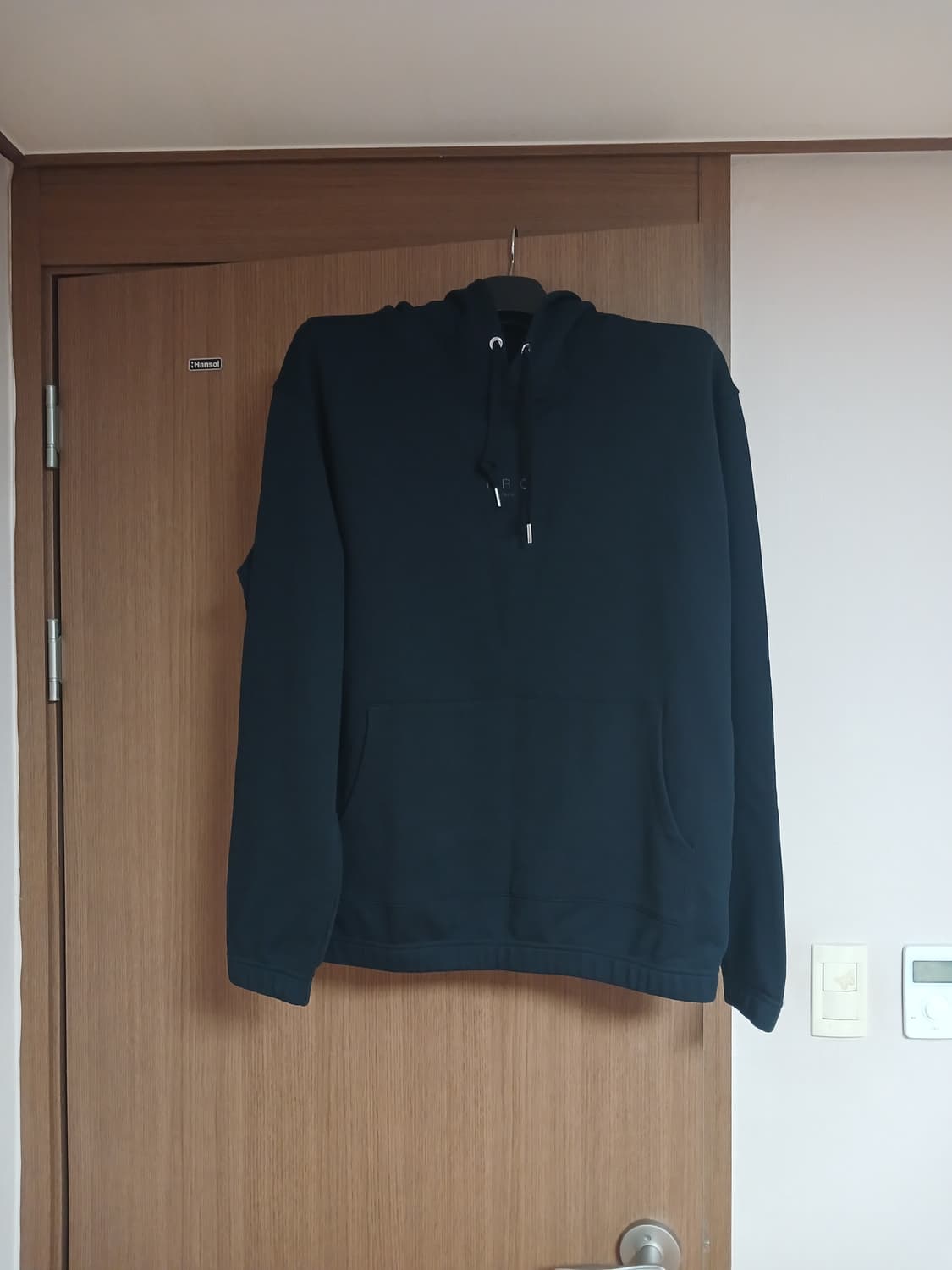 이로 블랙 후드XL 상품이미지3