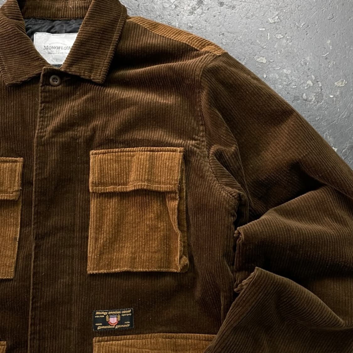 100 모노플로우 코듀로이 자켓  상품이미지2