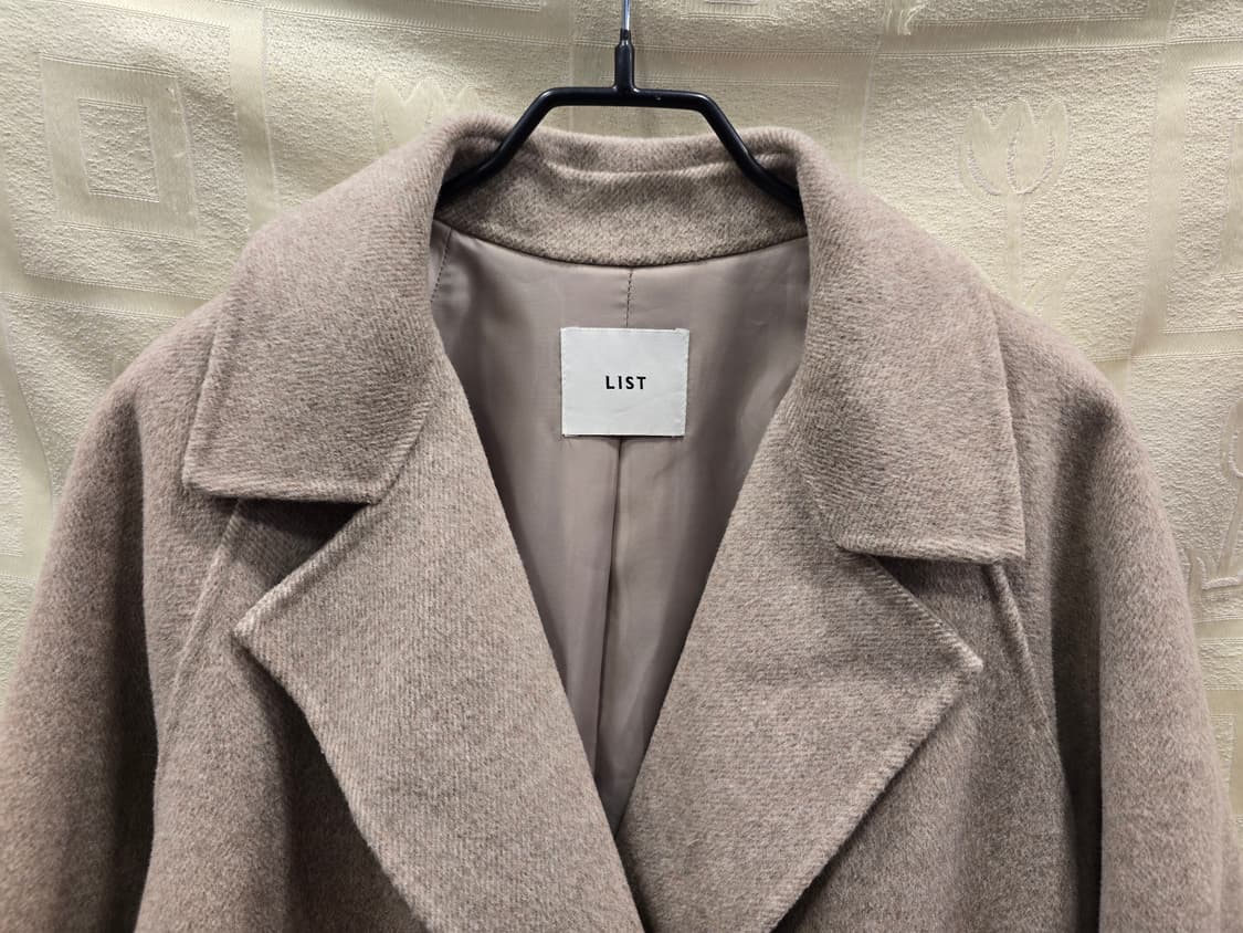 리스트 LIST 롱 코트 S~M 상품이미지2