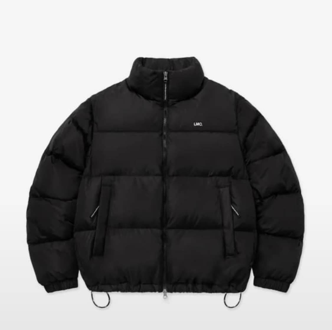 LMC 덕다운 숏패딩 블랙 상품이미지1