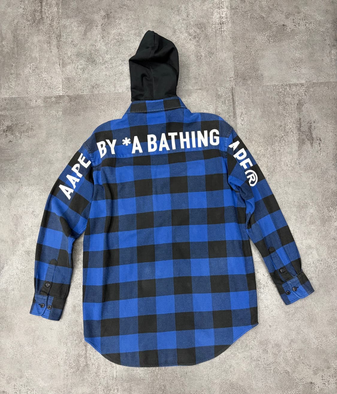 AAPE by a bathing ape 후드 셔츠 상품이미지1
