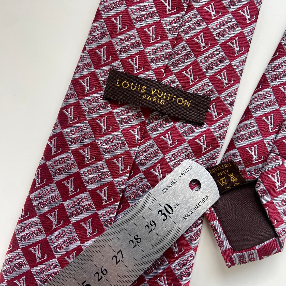 루이비통 (LOUIS VUITTON) 모노그램 정품 명품넥타이 상품이미지7