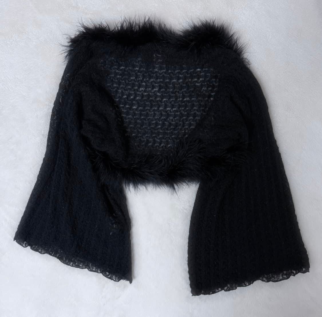 JPN narumiya 히메가루 오네갸루 퍼 볼레로 상품이미지1