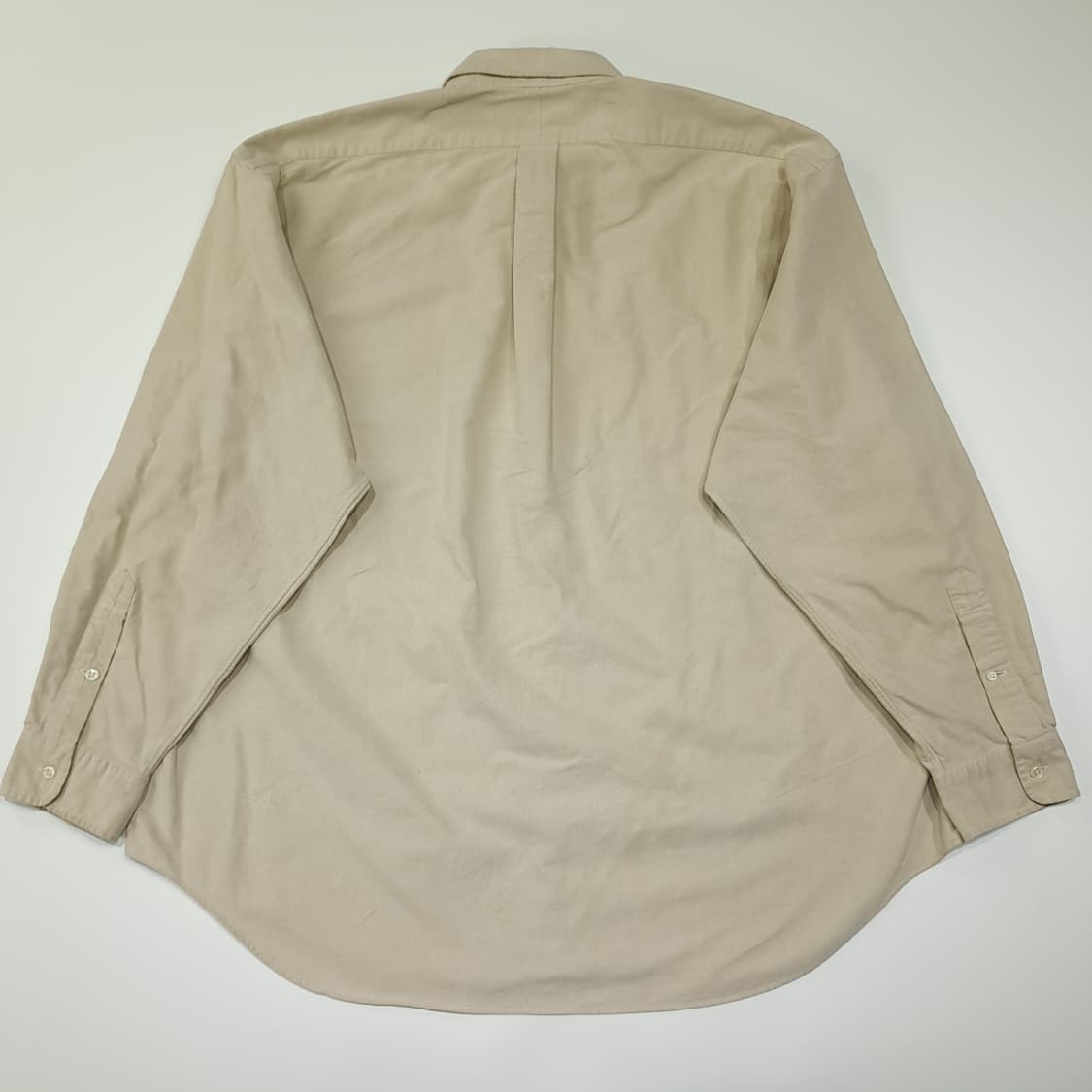CL849 XL 폴로 90s 헤비옥스포드 샌드브라운 빅셔츠 남방 상품이미지8