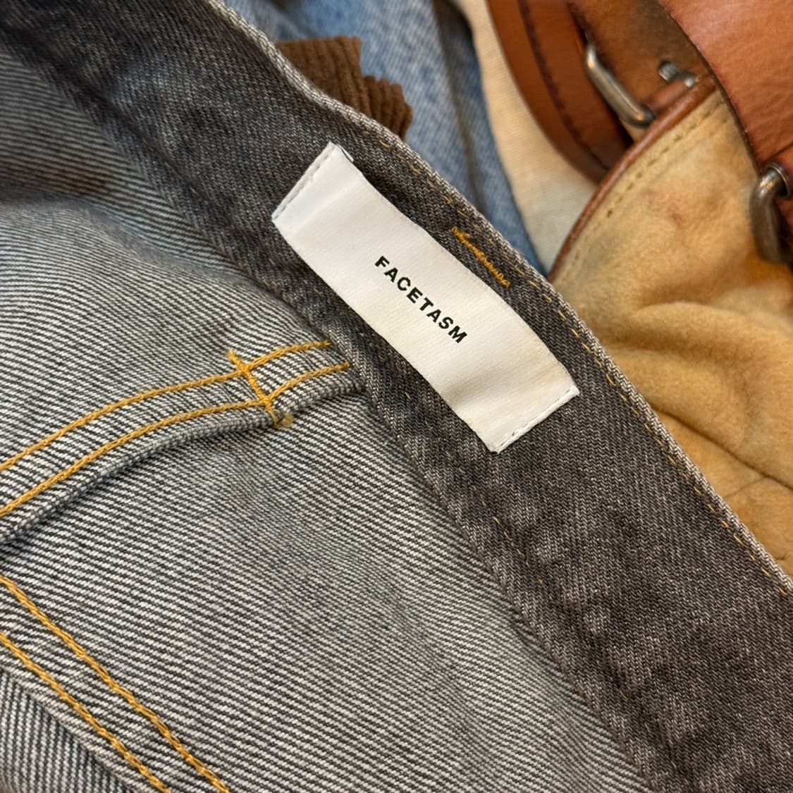 18SS 파세타즘  베스킷볼 데님 팬츠 3 사이즈 실측 35 ~36 상품이미지9