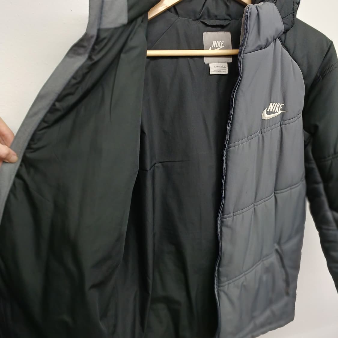 나이키 나그랑 디자인 후드 패딩 집업 XL 상품이미지3