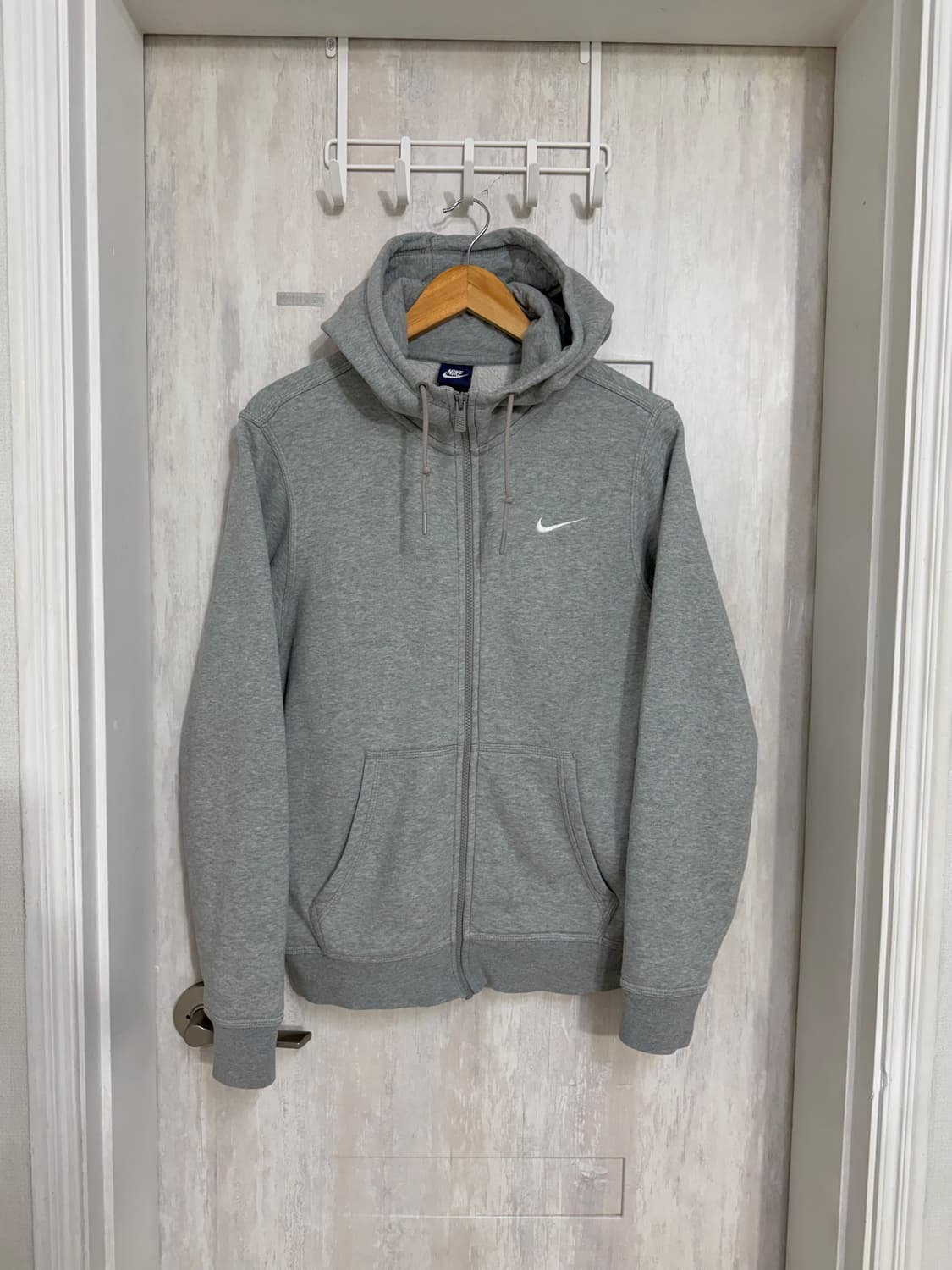 남성 95 / 나이키 후드 집업 그레이 상품이미지1