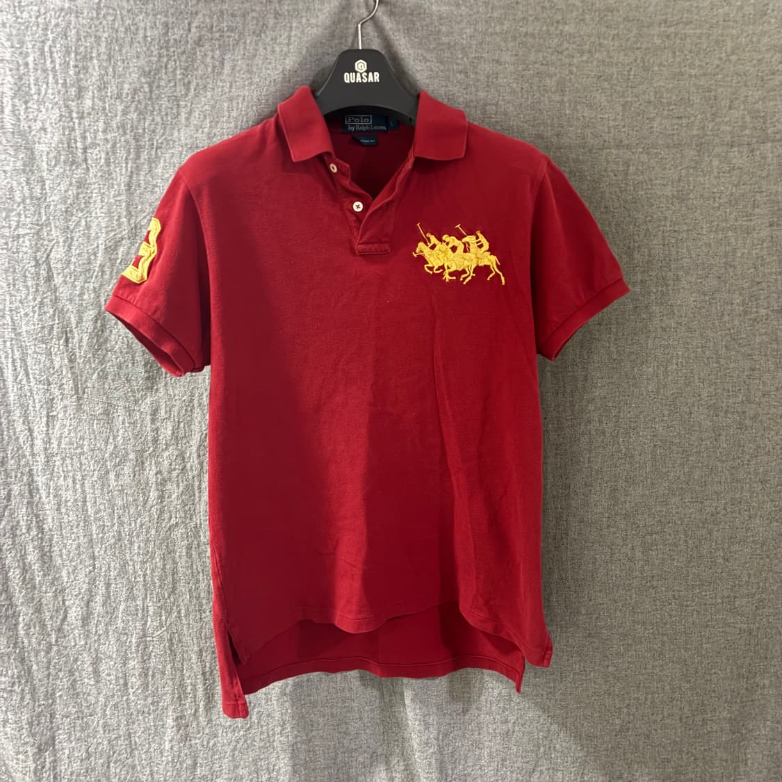 폴로 버건디/금장 멀티 빅포니 L 상품이미지3