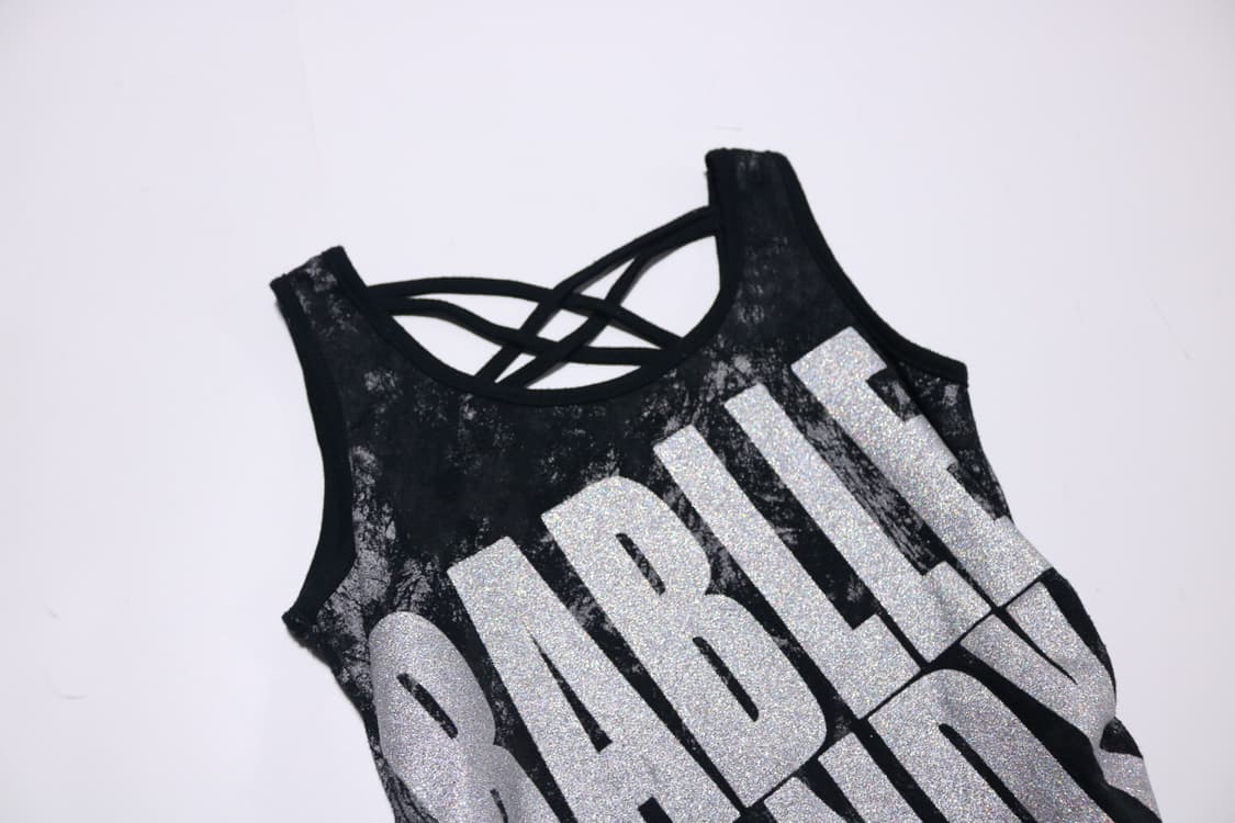 패턴 레터링 나시 상품이미지2