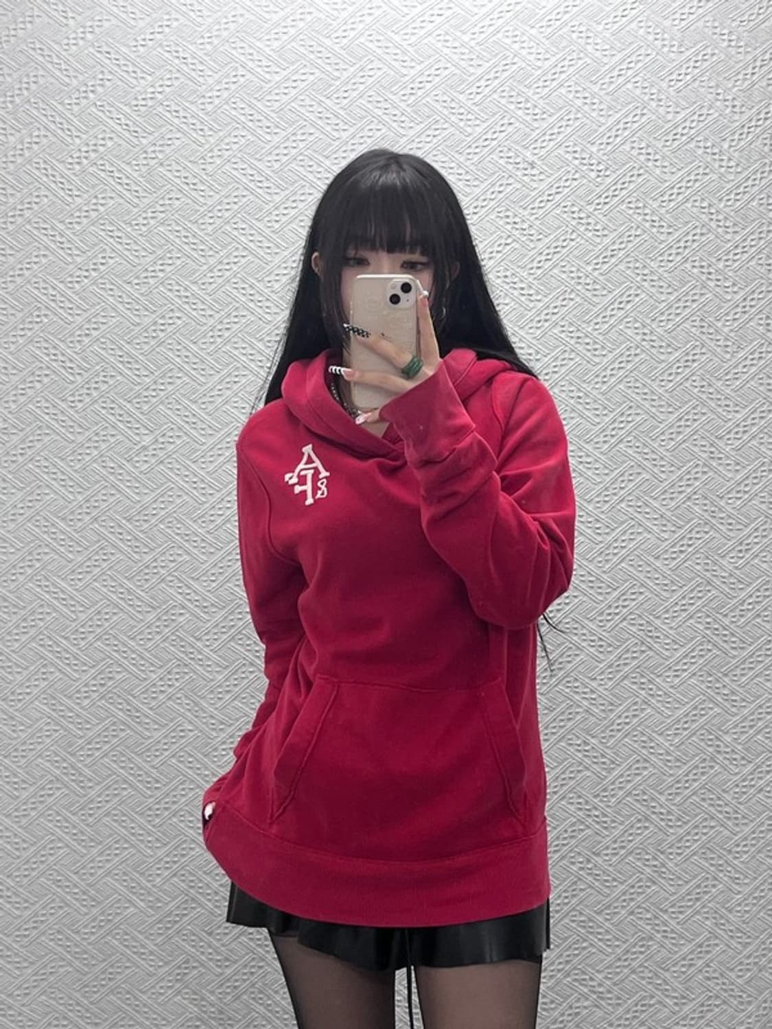 아베크롬비 Y2K 00's 레트로 슬림핏 약기모 후드티 M C10115 상품이미지2