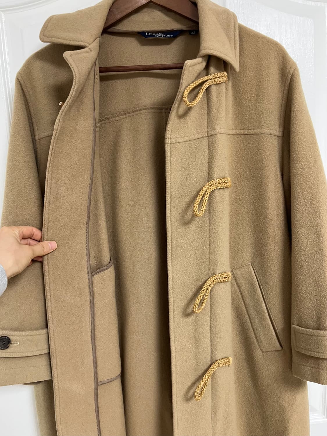 폴로 떡복이 울 코트  상품이미지5