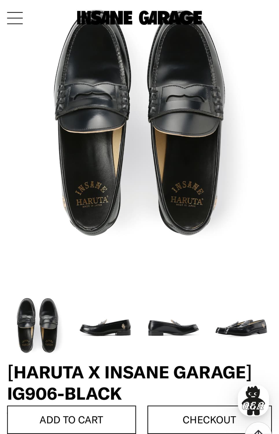 인세인 개러지 X 하루타 로퍼 260 상품이미지1