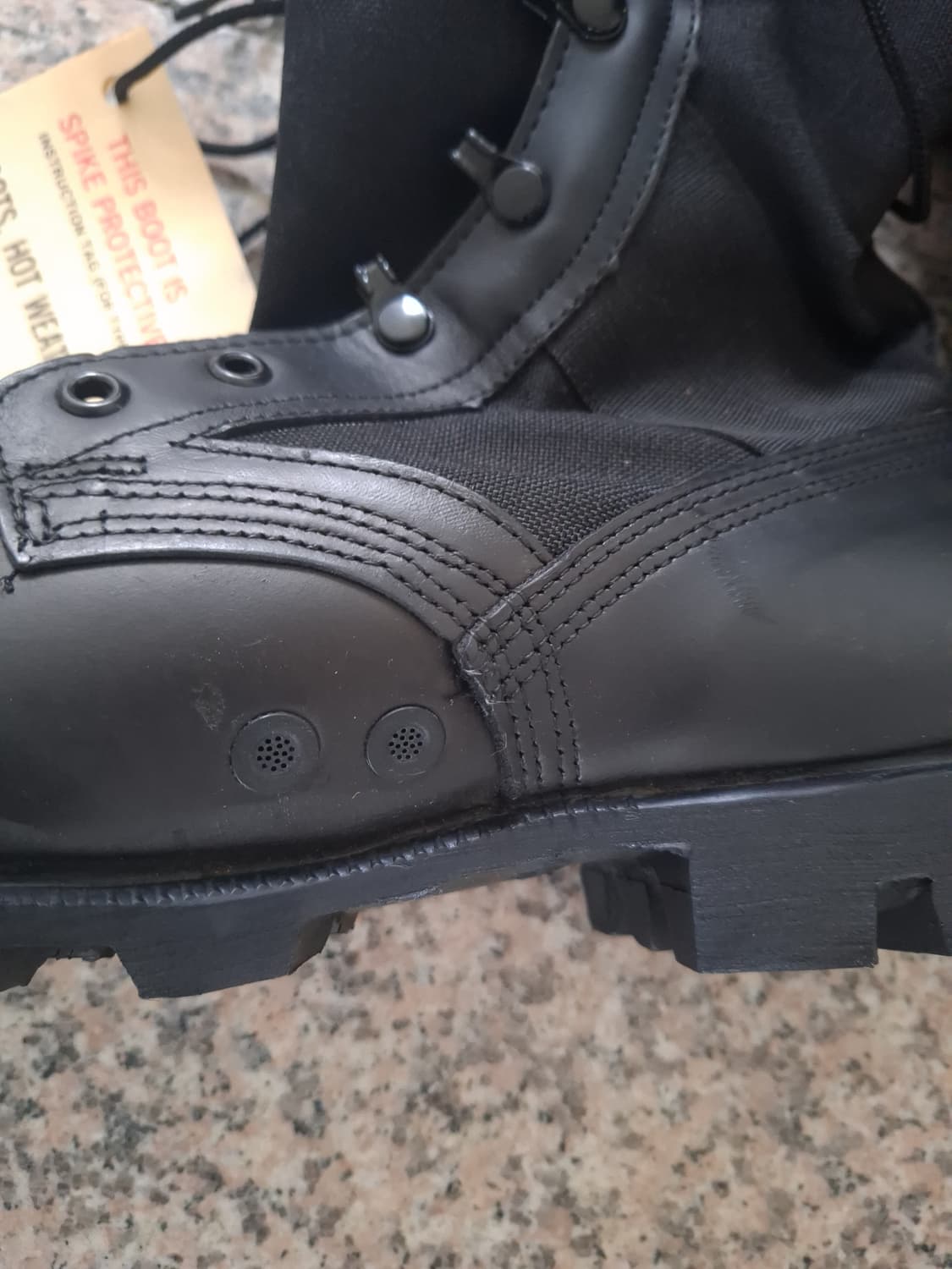 박스새제품 오리지날 90's 미군 지급용 파나마솔 정글 전투화 상품이미지6