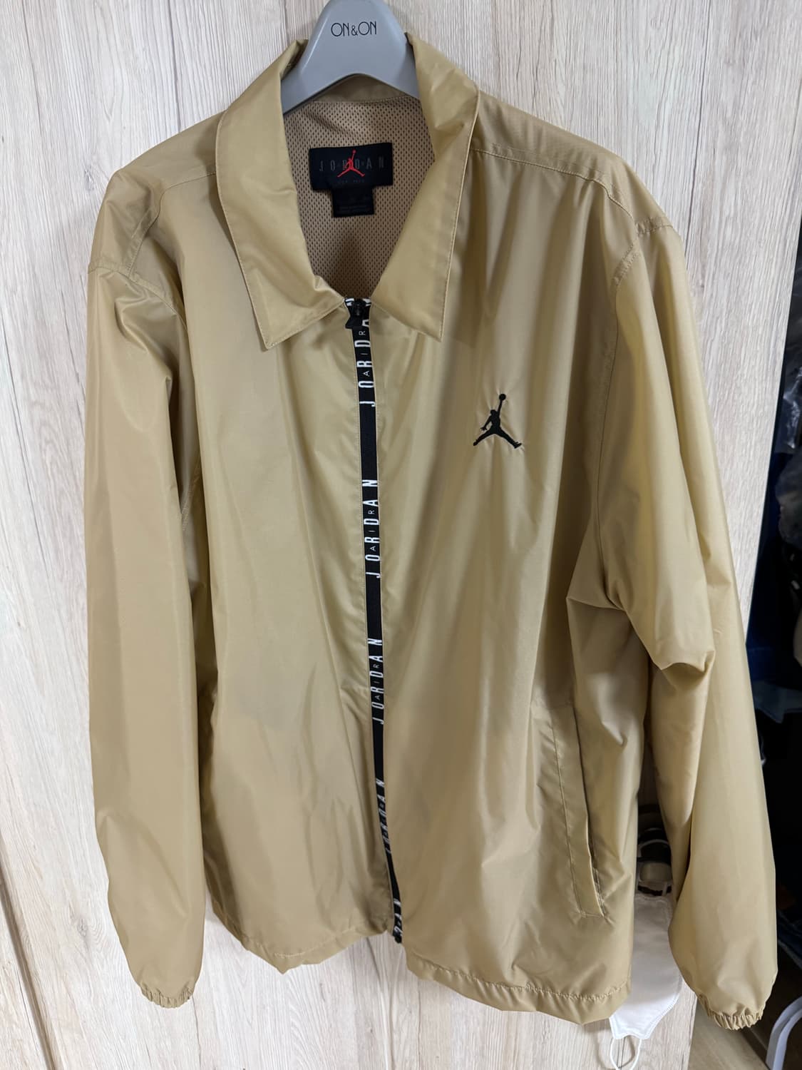 조던 점프맨 바람막이 자켓 3XL 베이지 상품이미지1
