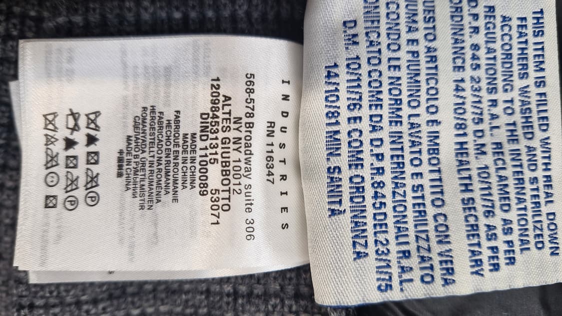 몽클레르 니트 후드 패딩 상품이미지4