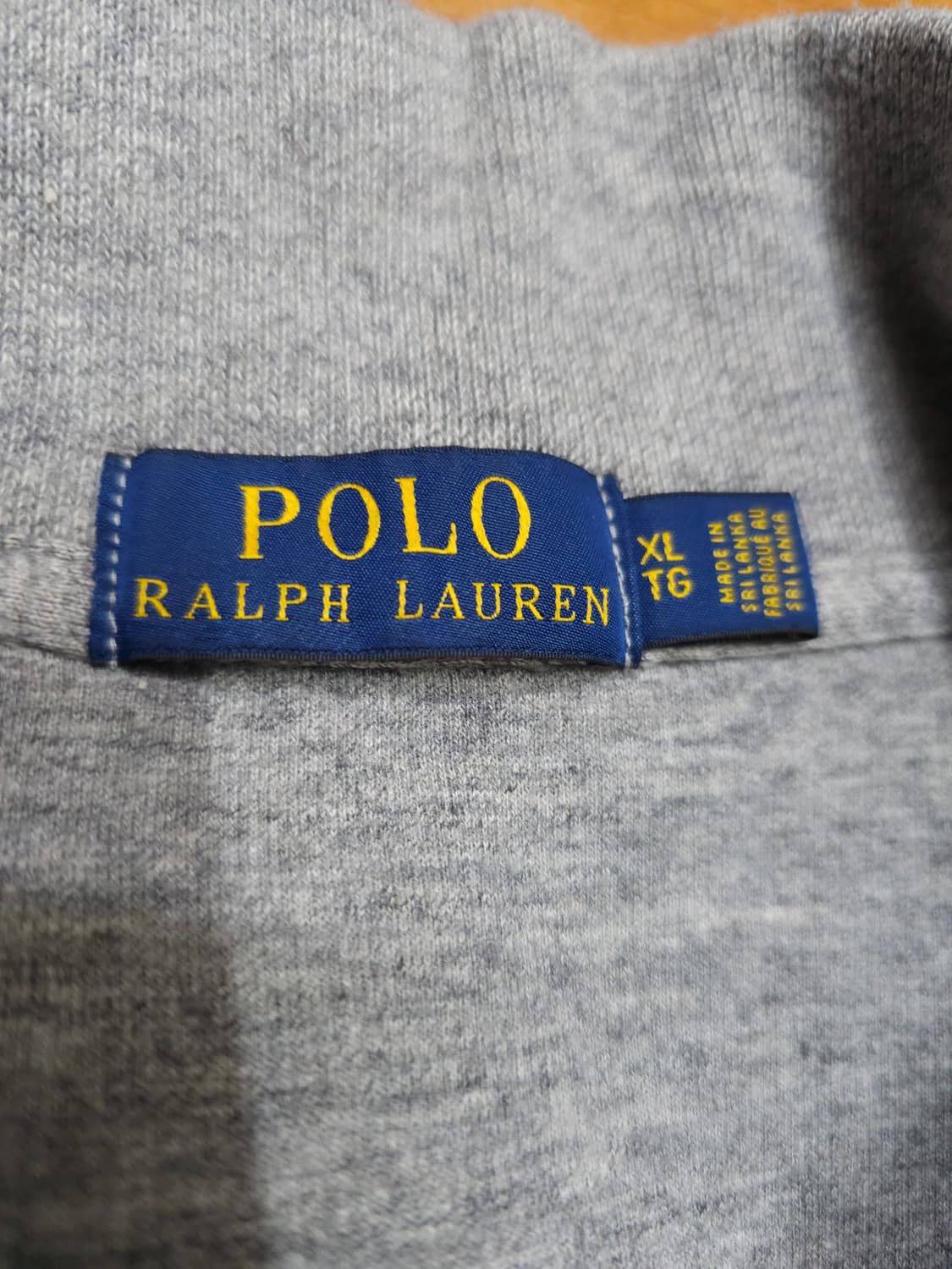 폴로 랄프로렌 하프집업 맨투맨 그레이 상품이미지6