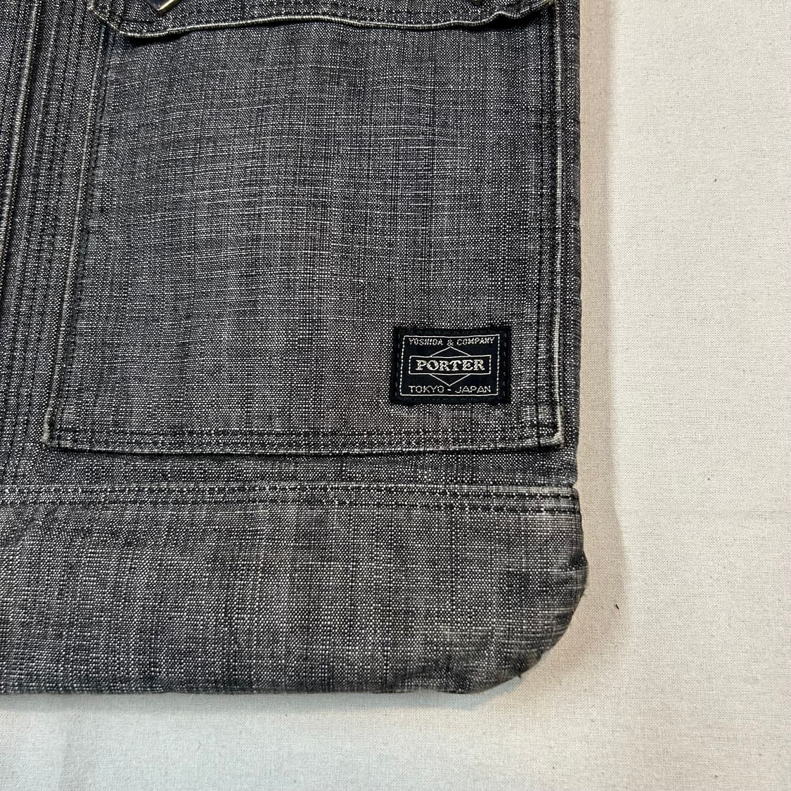 요시다 포터 온스 코튼 데님 숄더백 토트백 V4 상품이미지2