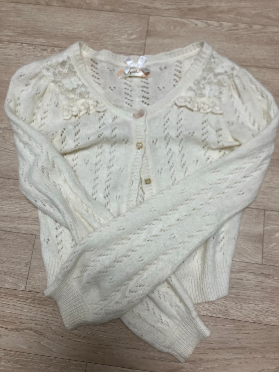 레이스 나시&가디건 상품이미지4