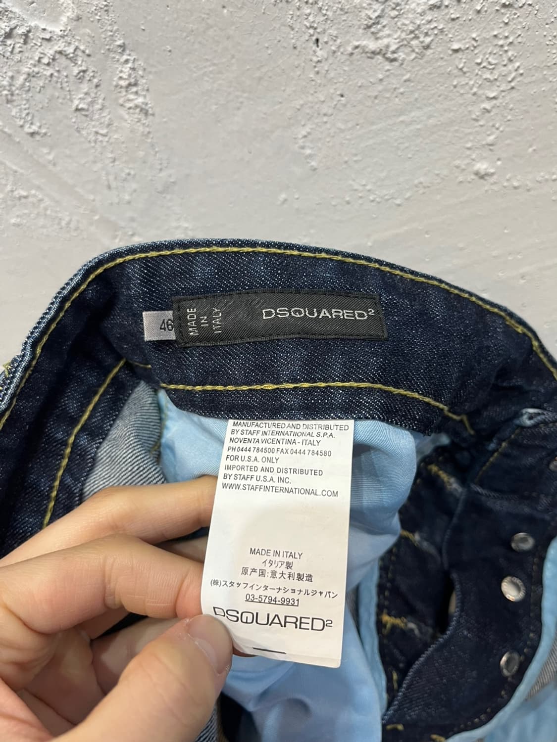 디스퀘어드2 페인팅 디스 데님팬츠 32 상품이미지7