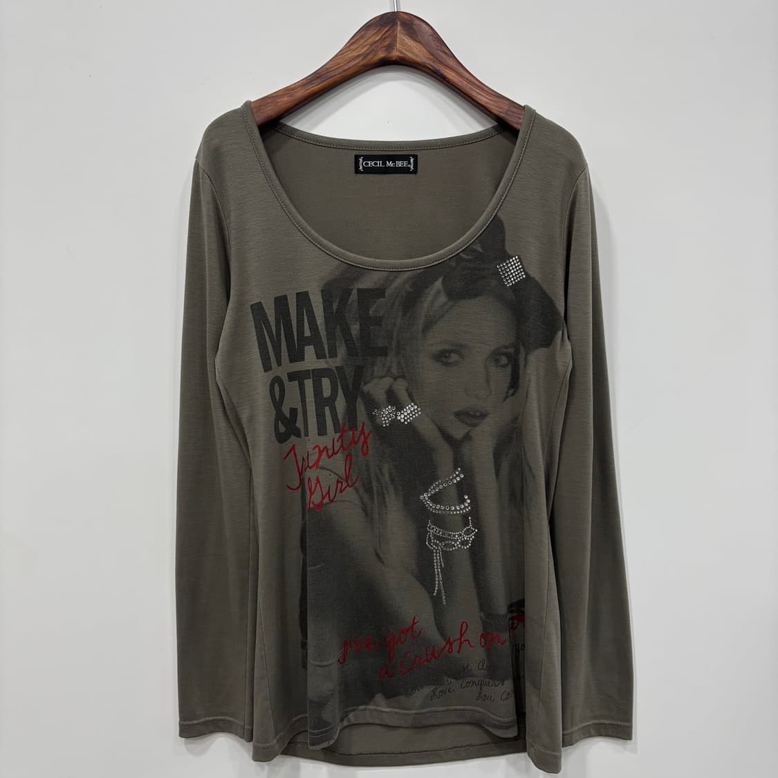  Cecil McBee y2k갸루풍 롱슬리브 상품이미지2