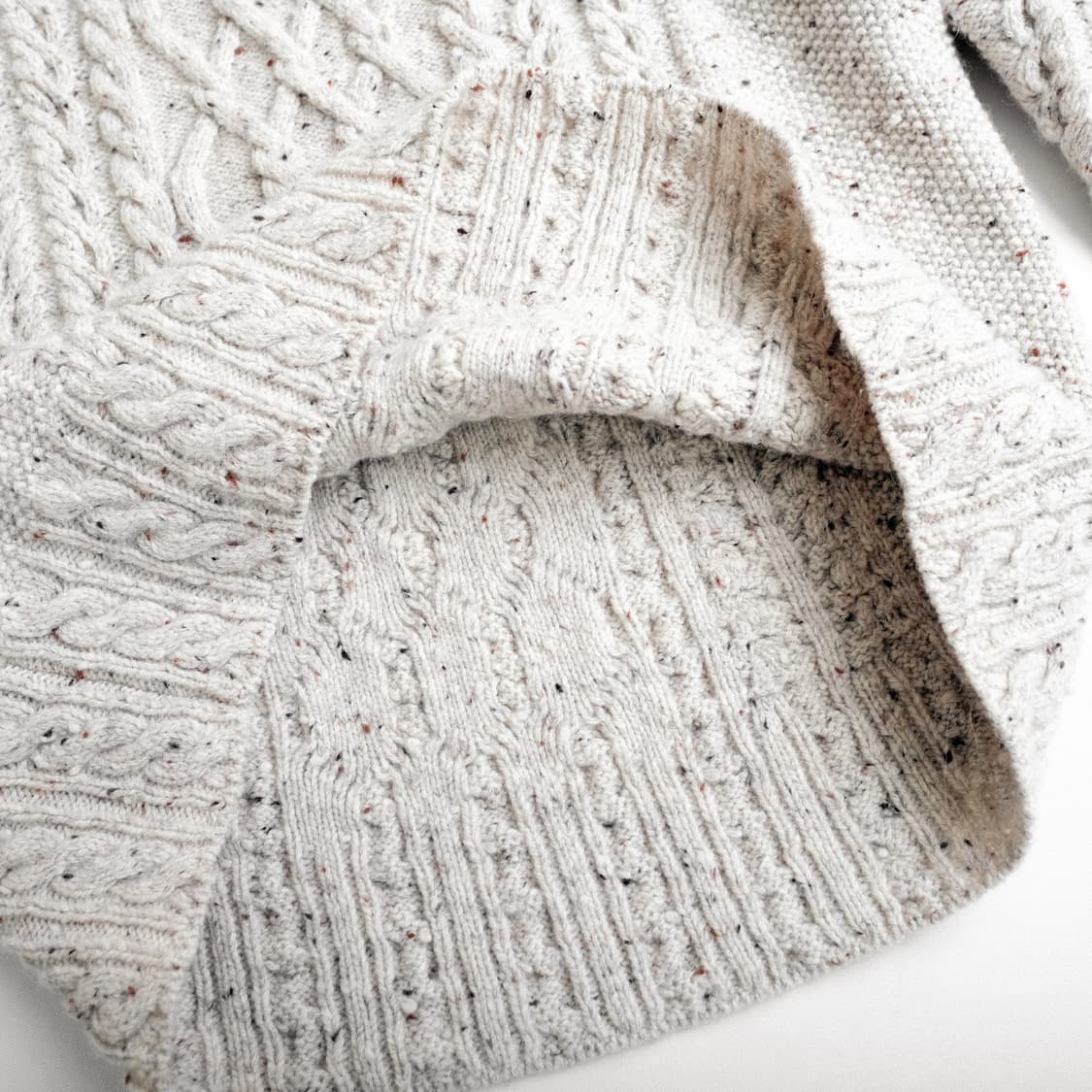 오라리 울 알파카 케이블 터틀넥스웨터 4사이즈 Auralee 상품이미지7