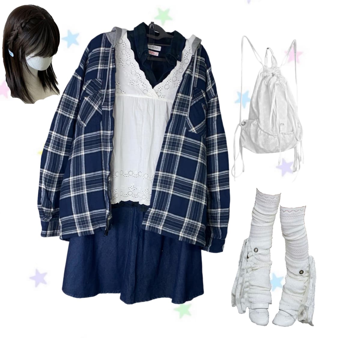 🍒키키의 도쿄소녀 블루 ver.2 set🍒 상품이미지1