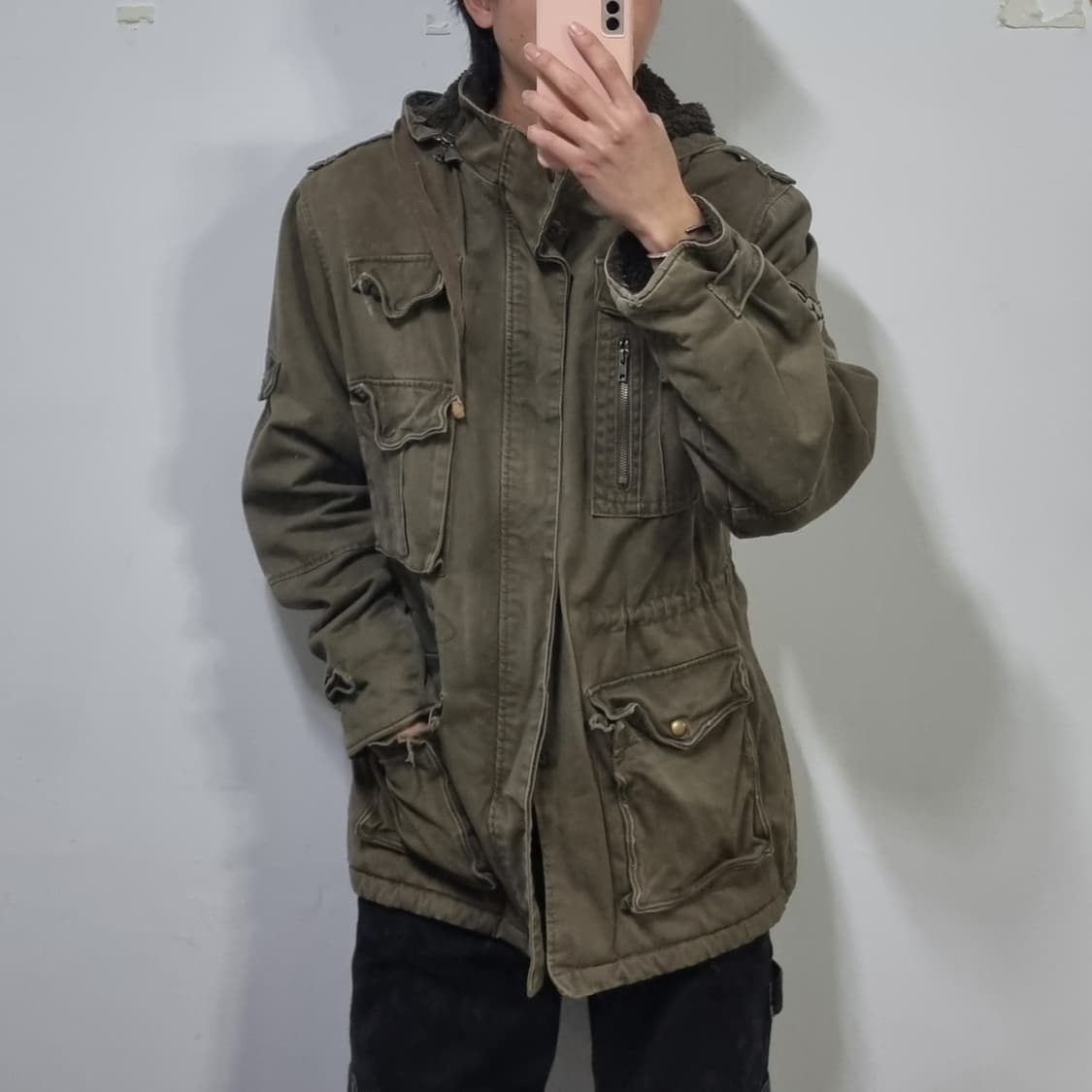 Soo Cargo and fitch 야상  상품이미지1