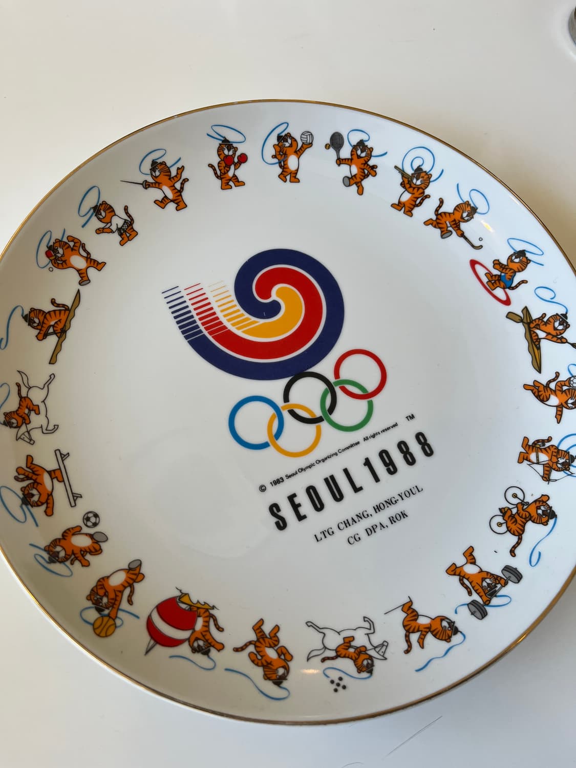 1988 서울 올림픽 기념 접시 상품이미지2