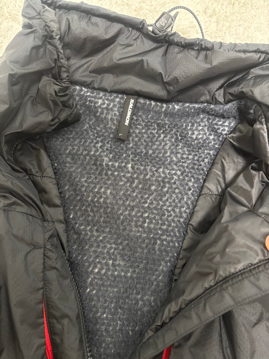 [L]살로몬 센티어 트레일러닝 베스트 블랙 상품이미지3