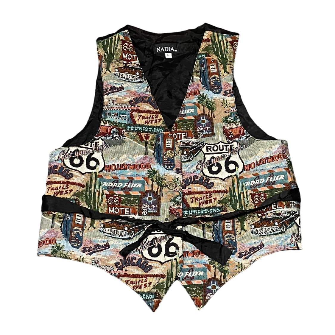 패턴 베스트 L  상품이미지2