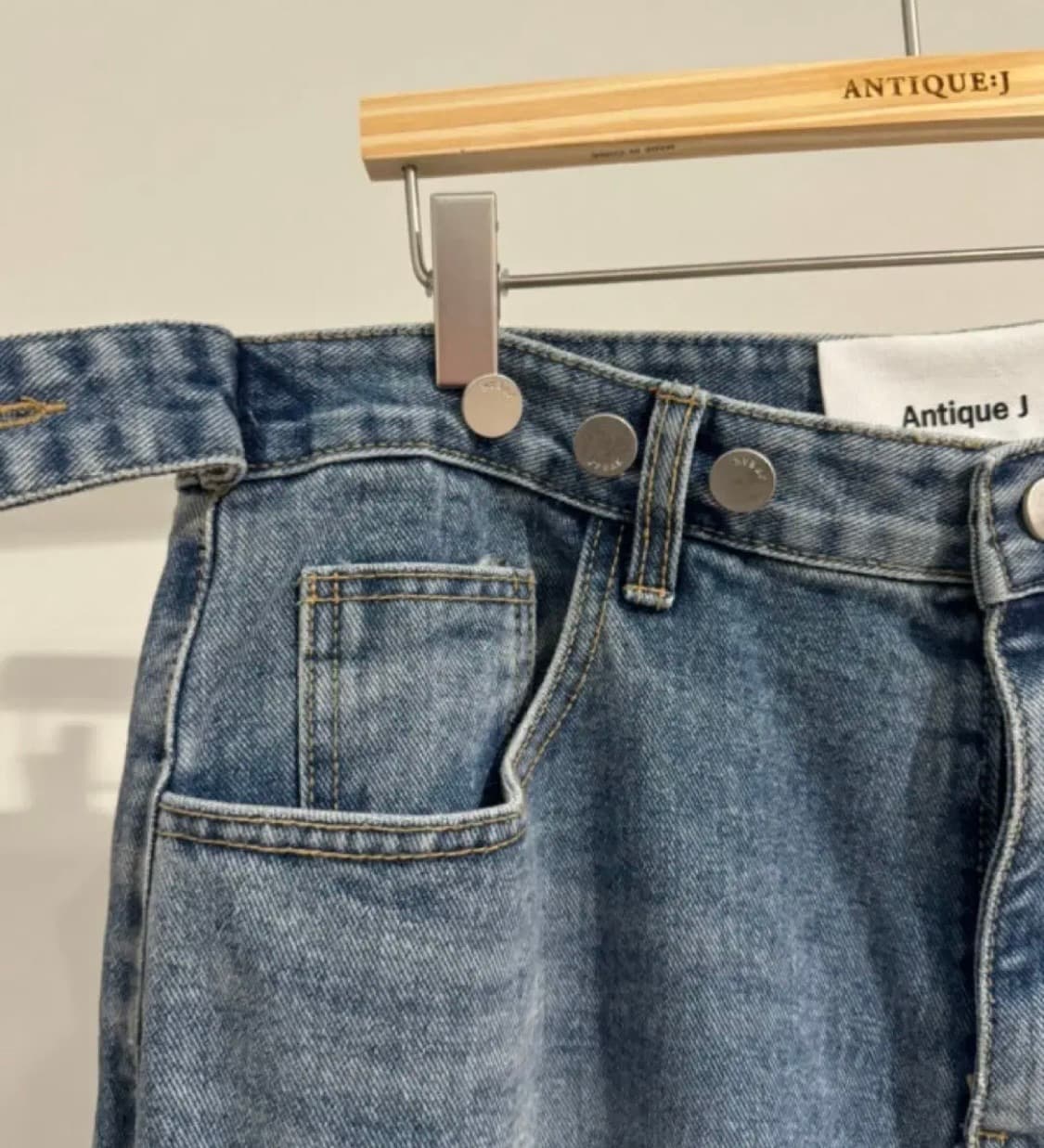 엔티크제이_투포켓 비죠 청바지 상품이미지4